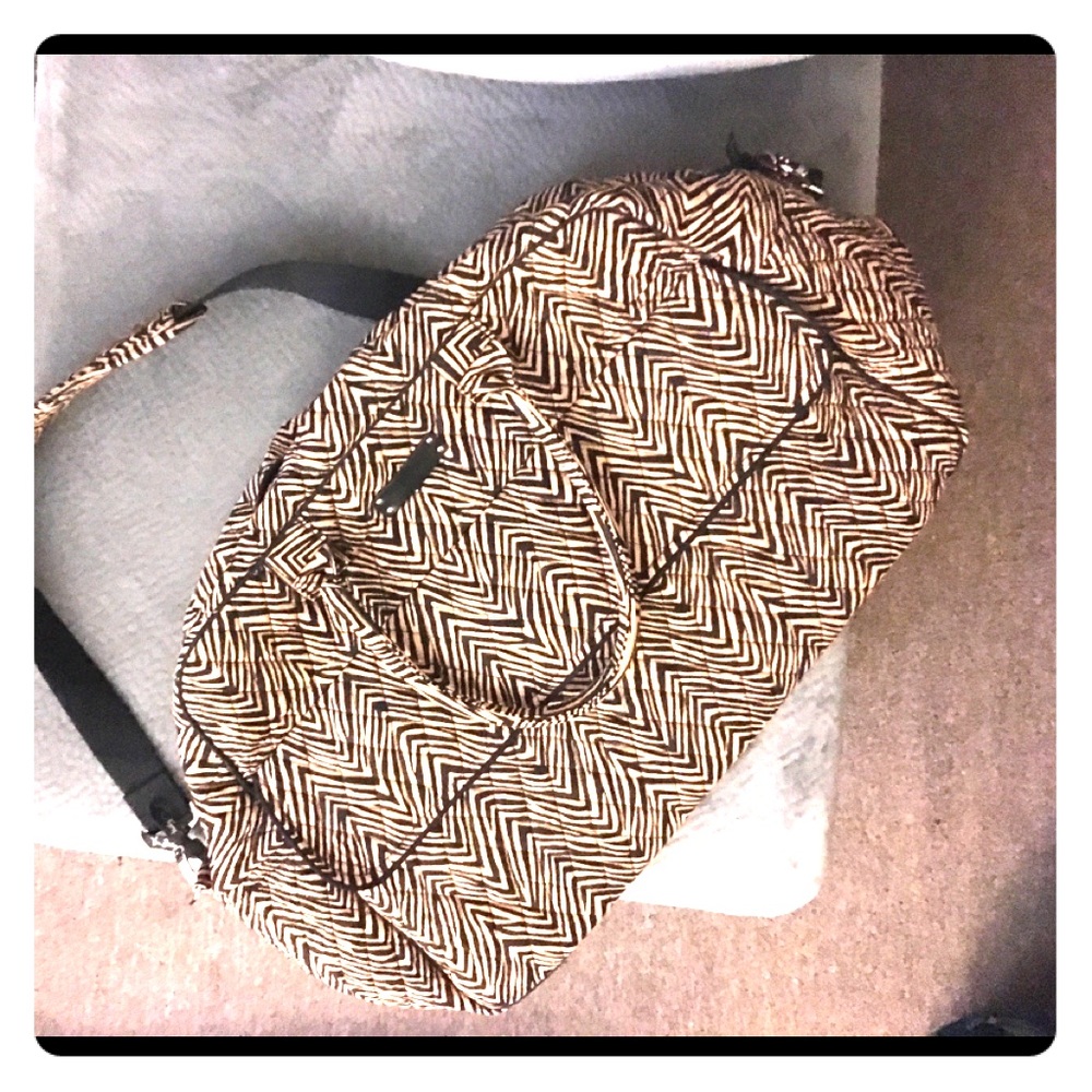 Vera Bradley Grand Traveler in Zebra Print